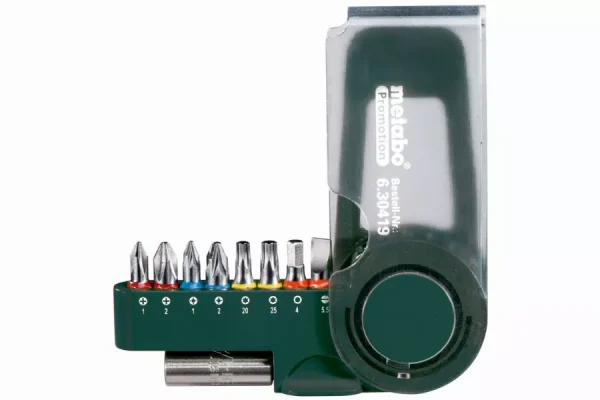 Coffret d’embouts SP 9 pièces METABO – 630419000
