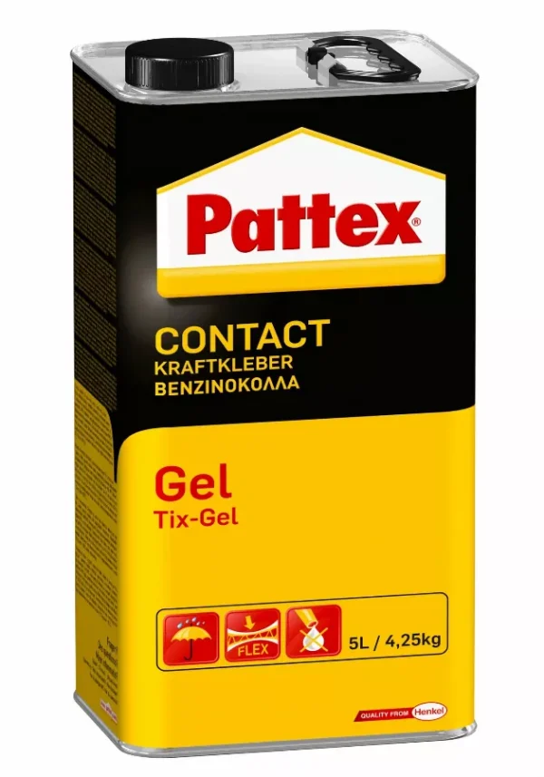 Colle contact gel PATTEX – bidon 4.25 kg – 1419285