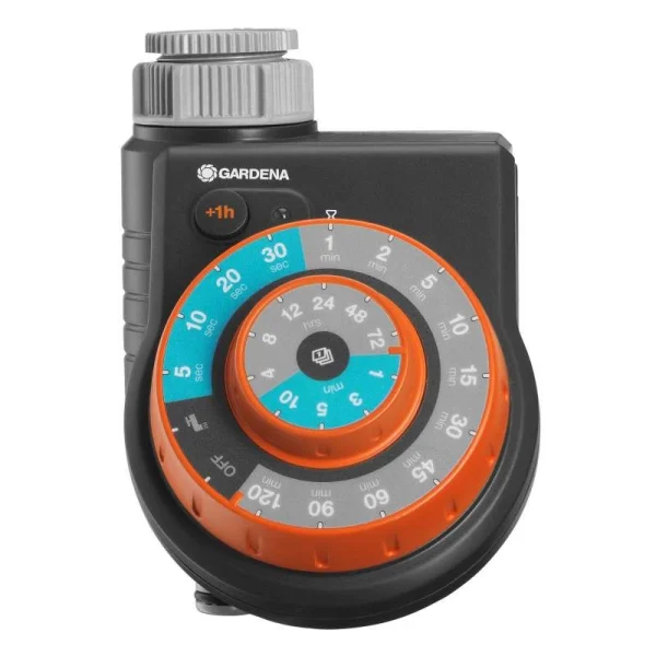 Programmateur d’arrosage Easy Control GARDENA pour robinets 20/27 26/34 – 1888-20