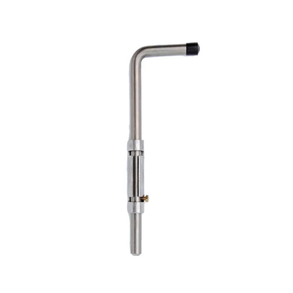 Verrou BOURG MERMIER douille renforcé réglable – 16 x 300 mm – Zingué blanc – M-455303