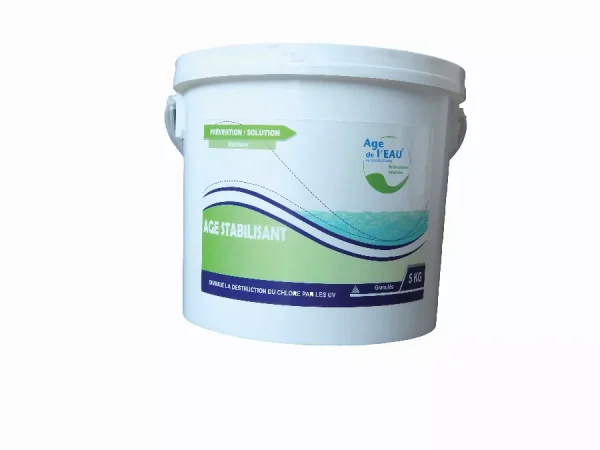 Stabilisant de chlore GACHES CHIMIE granulés – Seau de 5kg – AGESTAB5