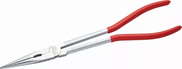 Pince bec demi rond droit extra longue SAM – 23728CP