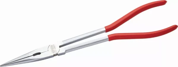 Pince bec demi rond droit extra longue SAM – 23728CP