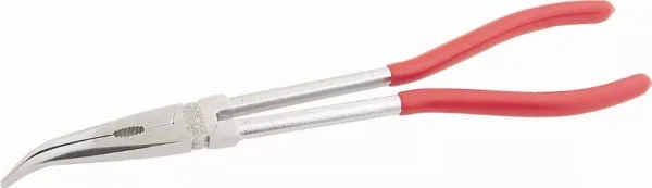 Pince bec demi rond coude extra longue SAM – 23928CP