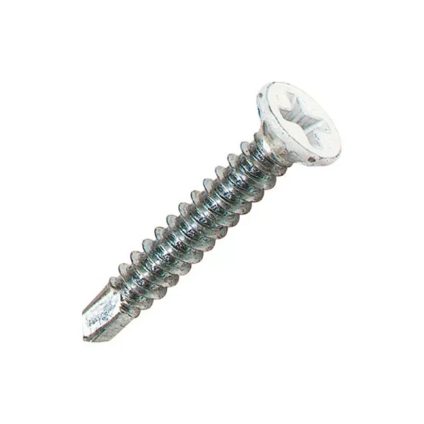 Boîte 1000 Vis auto-perceuse crantée sous tête fraisée zinguée SCELL-IT – PH2 – 3.9 x 16 mm – PVCFB39016