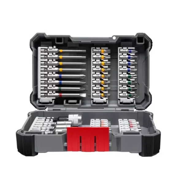 Assortiment d’embouts de vissage – BOSCH – 44 pièces + tournevis – 2607017693