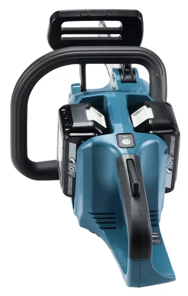 Tronçonneuse 36V (2x18V) LXT 35 cm – MAKITA – avec 2 batteries 18V 3.0Ah – chargeur rapide – DUC353RF2