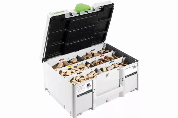 Assortiment de Domino en hêtre DS 4/5/6/8/10 1060 BU FESTOOL – 576794