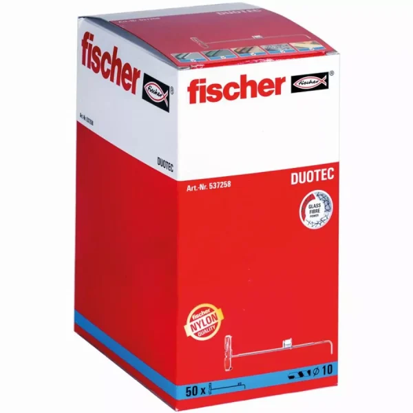 Cheville à bascule nylon Duotec FISCHER – Boite de 50 – 537258