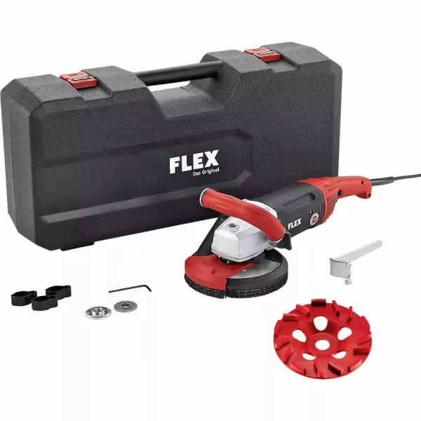 Meuleuse béton FLEX LD 18-7 150 R KIT 22 – 1800 W + disque diamant Ø150 mm – 418781