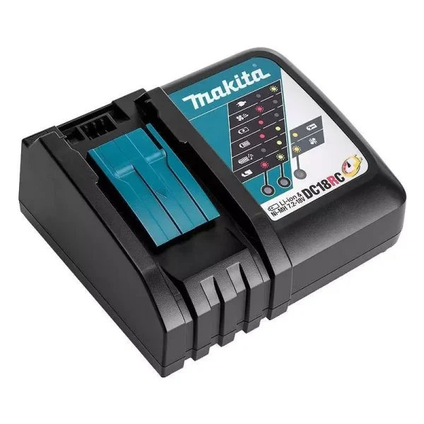 Tronçonneuse 36V (2x18V) LXT 35 cm – MAKITA – avec 2 batteries 18V 3.0Ah – chargeur rapide – DUC353RF2