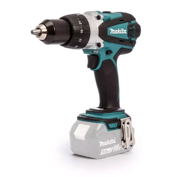 Perceuse visseuse à percussion 18V LXT Ø13 mm – MAKITA -Sans batterie; ni chargeur – DHP458Z
