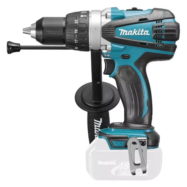 Perceuse visseuse à percussion 18V LXT Ø13 mm – MAKITA -Sans batterie; ni chargeur – DHP458Z
