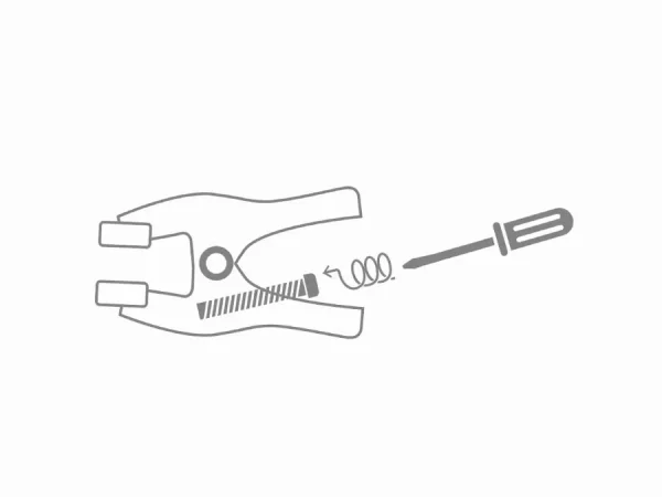 Pince à ressort réglable PIHER 3 cm – 30910