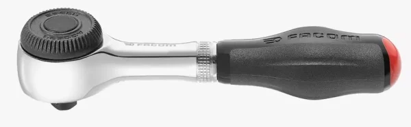 Cliquet manche rotatif 1/4″ FACOM L.utile 120 mm – R.360PB