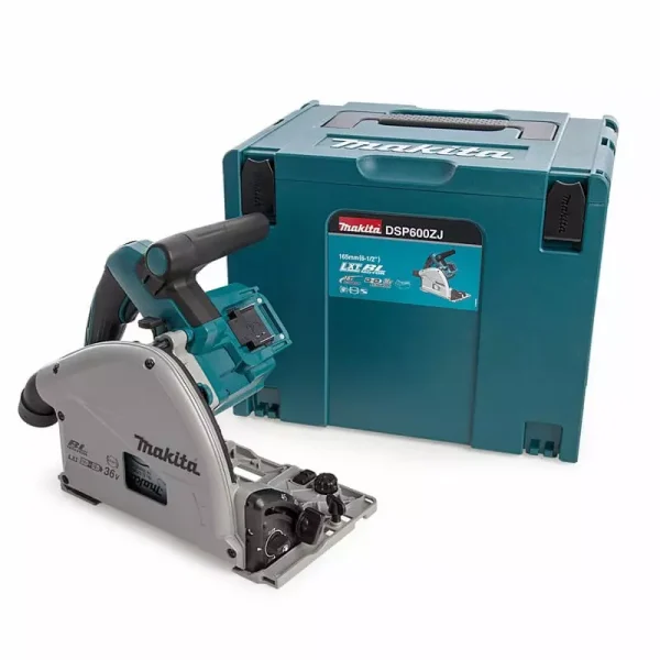 Scie plongeante 18 V Li-ion Ø165 mm – MAKITA – Sans batterie; ni chargeur – MacKPac – DSP600ZJ
