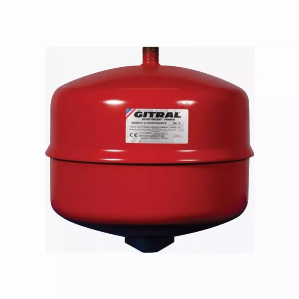 Vase d’expansion à membrane nu sur pied GITRAL MB50 – 50 litres 3.9 Bars – Raccord 3/4″ – 130G005000